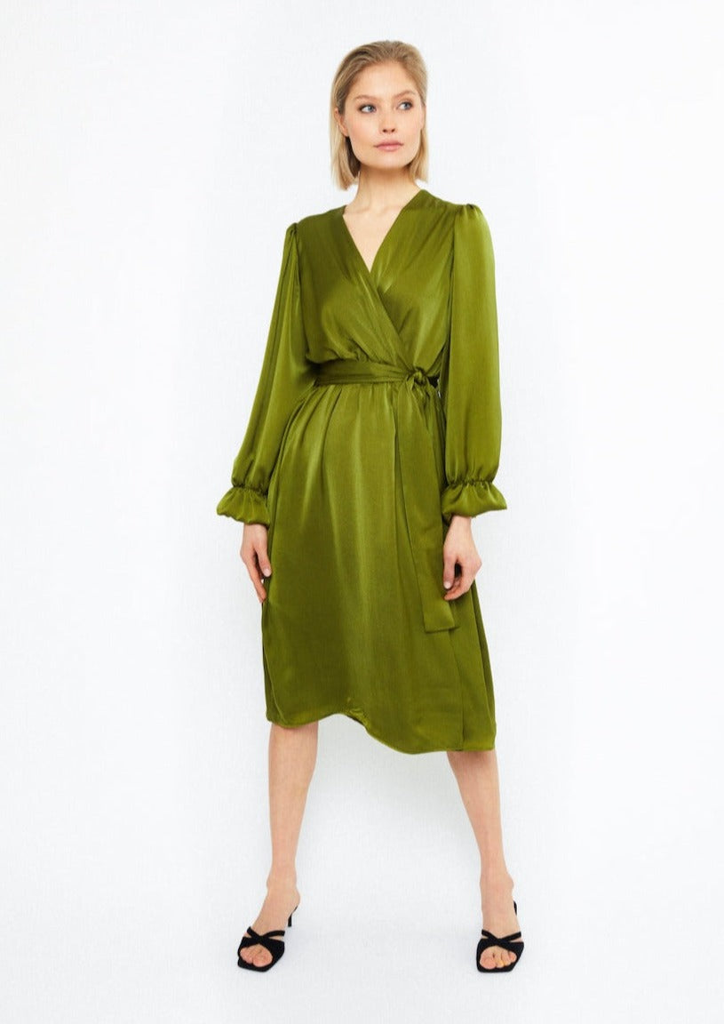 BELLA DRESS, Green