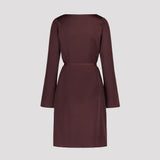 BETTE DRESS, Wine