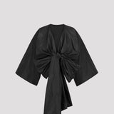 BOW JACKET, Black