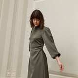 STELLA DRESS, Khaki