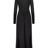 ELLA EVENING DRESS, BLACK GLITTER