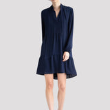 ELLIE DRESS, DARK BLUE