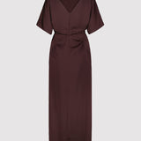 ERIKA EVENING DRESS, Plum