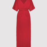 ERIKA EVENING DRESS, Red