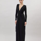 FLORENCE EVENING DRESS, Black