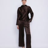 ADELA TROUSERS, Brown
