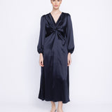 PAULINE DRESS, Dark blue