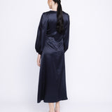 PAULINE DRESS, Dark blue