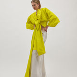 BOW JACKET, Yellow