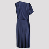 GRACE DRESS, Dark blue