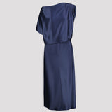 GRACE DRESS, Dark blue