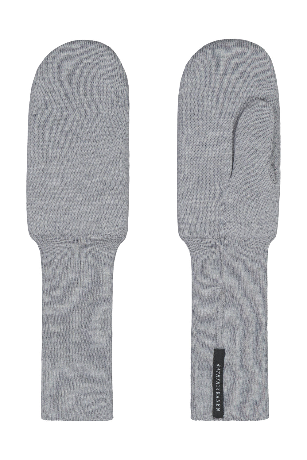 HAILEY MITTENS, Grey melange