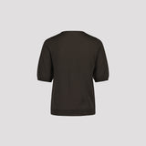 INES MERINO TOP, Brown
