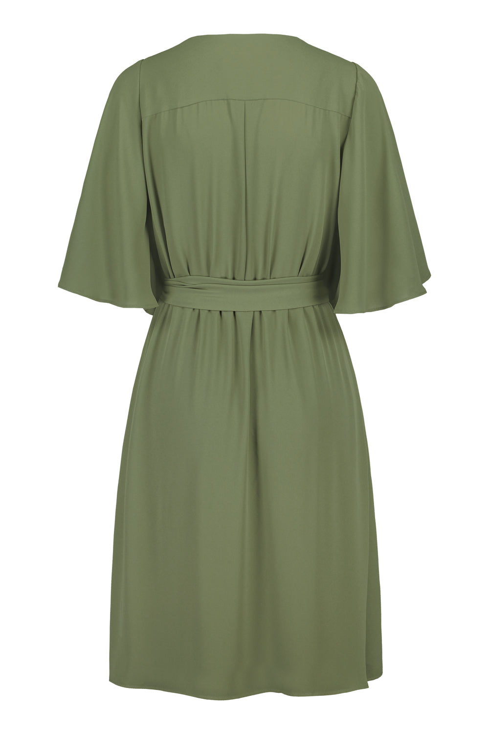 INGA DRESS, Moss green