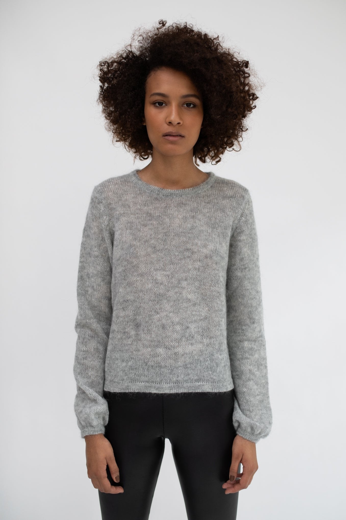 SOFI SWEATER, Grey Melange