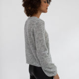 SOFI SWEATER, Grey Melange