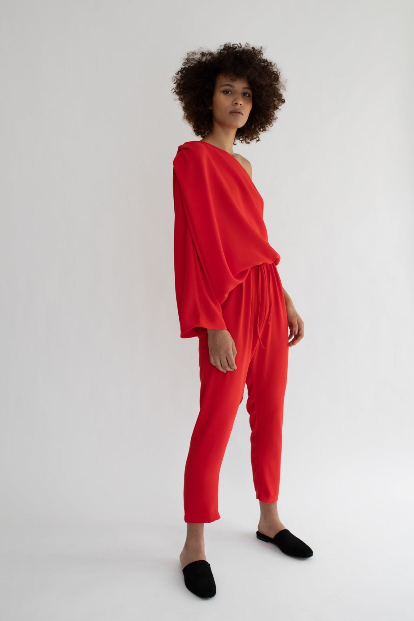 SORROW JUMPSUIT, RED