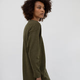 MERIN SWEATER, Olive green