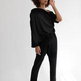 SORROW JUMPSUIT, BLACK