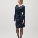 BETTE DRESS, Dark blue