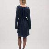BETTE DRESS, Dark blue
