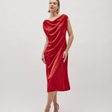 THESS COCKTAIL DRESS, Red