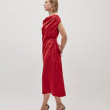 THESS COCKTAIL DRESS, Red