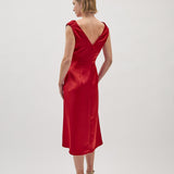 THESS COCKTAIL DRESS, Red