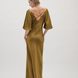 ALLY EVENING DRESS, Kiwi