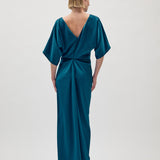 ERIKA EVENING DRESS, Turquoise