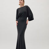 LUCY EVENING DRESS, Black