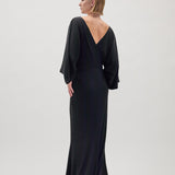 LUCY EVENING DRESS, Black