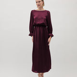 EMMY DRESS, Wine