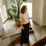INES KNIT TOP, Cream