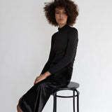 UMA LONG SLEEVE TOP, Black