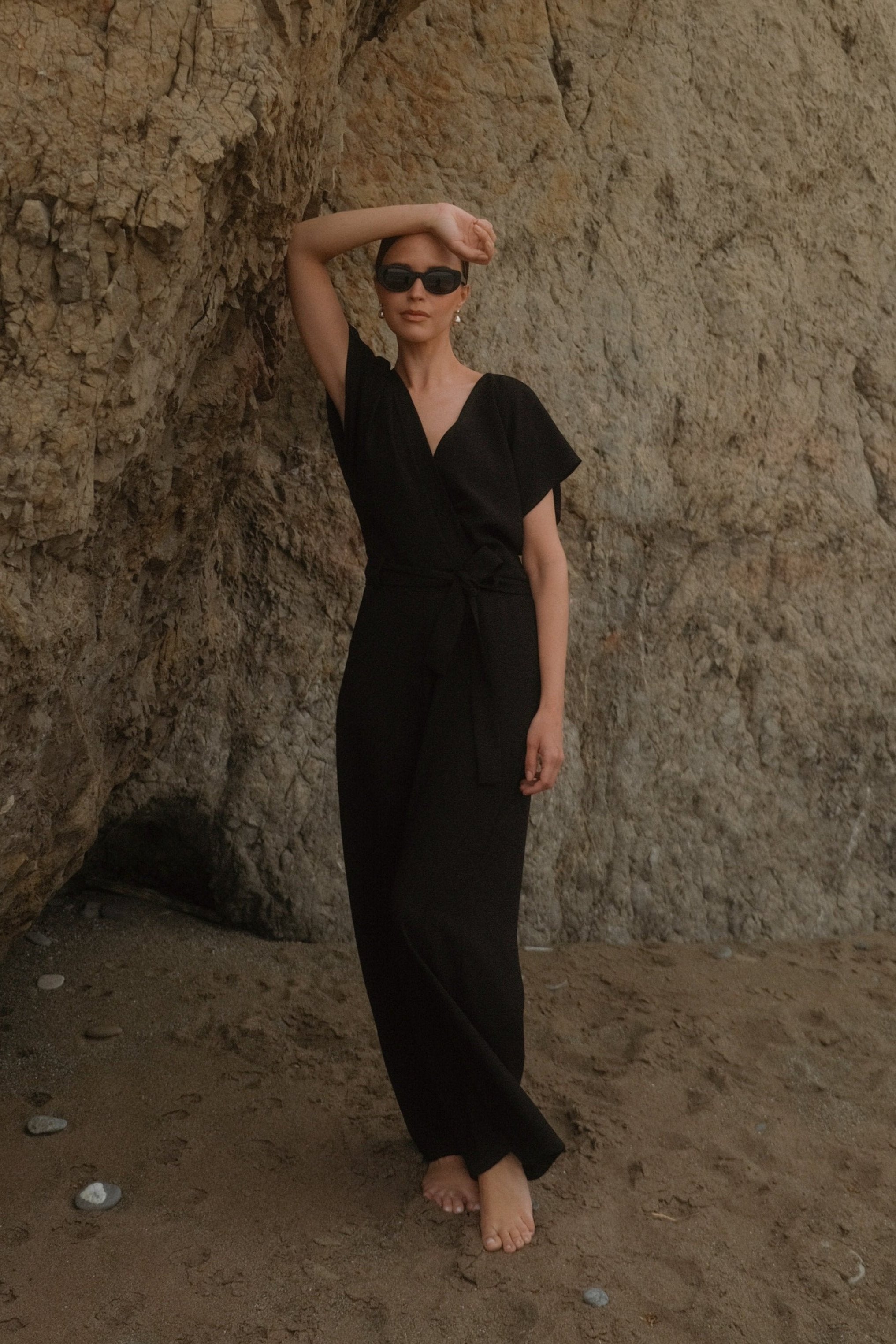 MILAN JUMPSUIT, Black