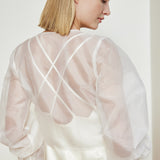 CLAUDIA SILK ORGANZA BLOUSE