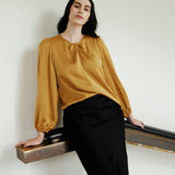 AMBER BLOUSE, Vintage yellow