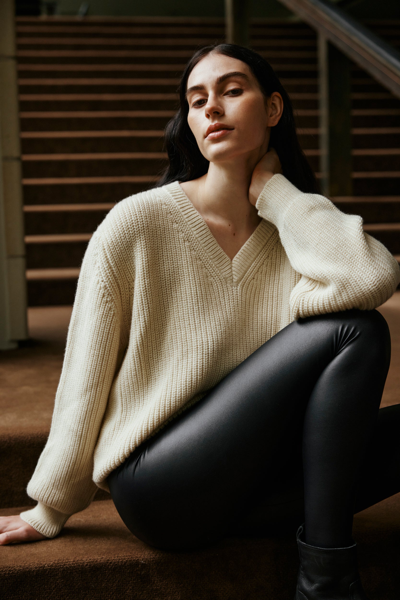 KARLA SWEATER, Vanilla