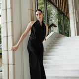 ODESSA EVENING DRESS, Black