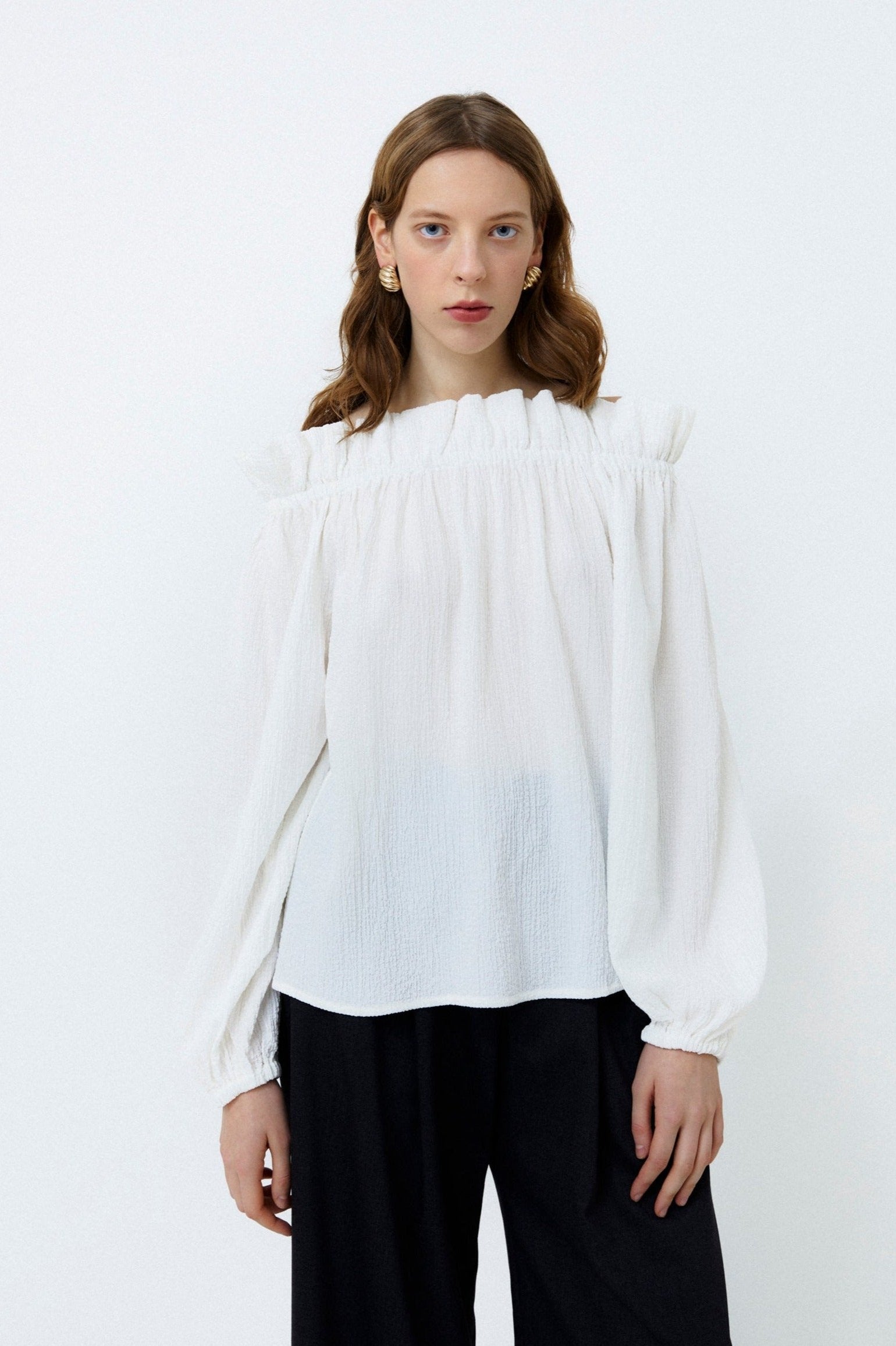 JENNY BLOUSE, White