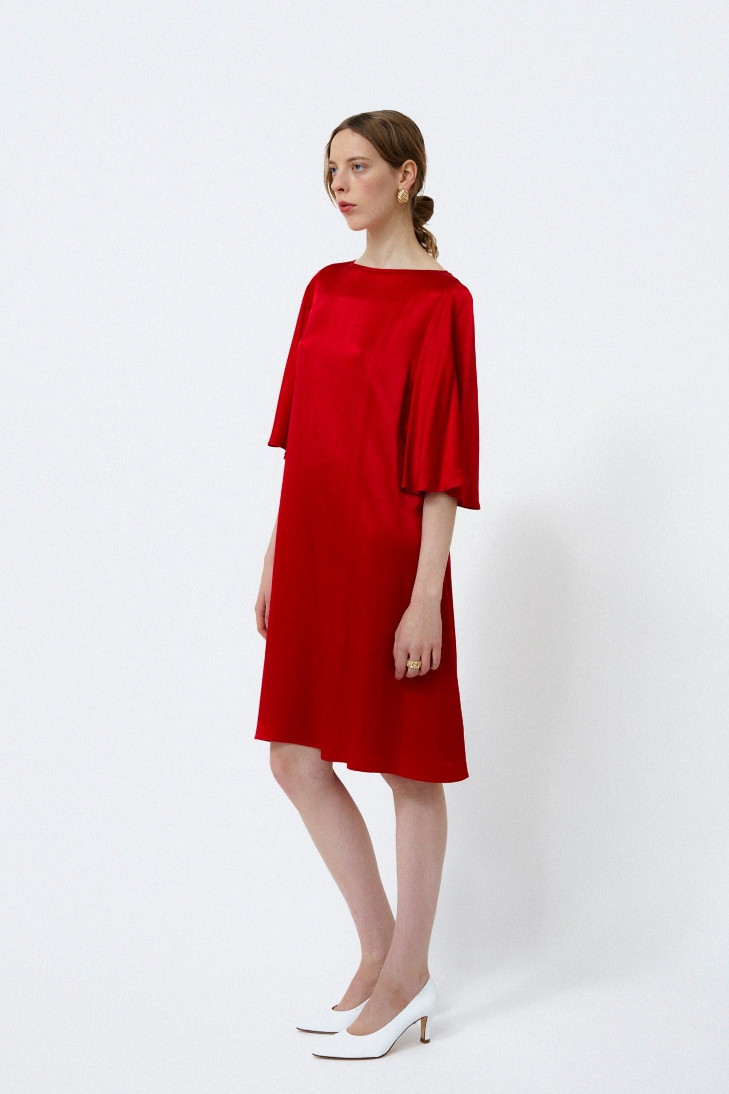 VIENNA DRESS, RED