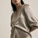 SUE BLOUSE, Latte