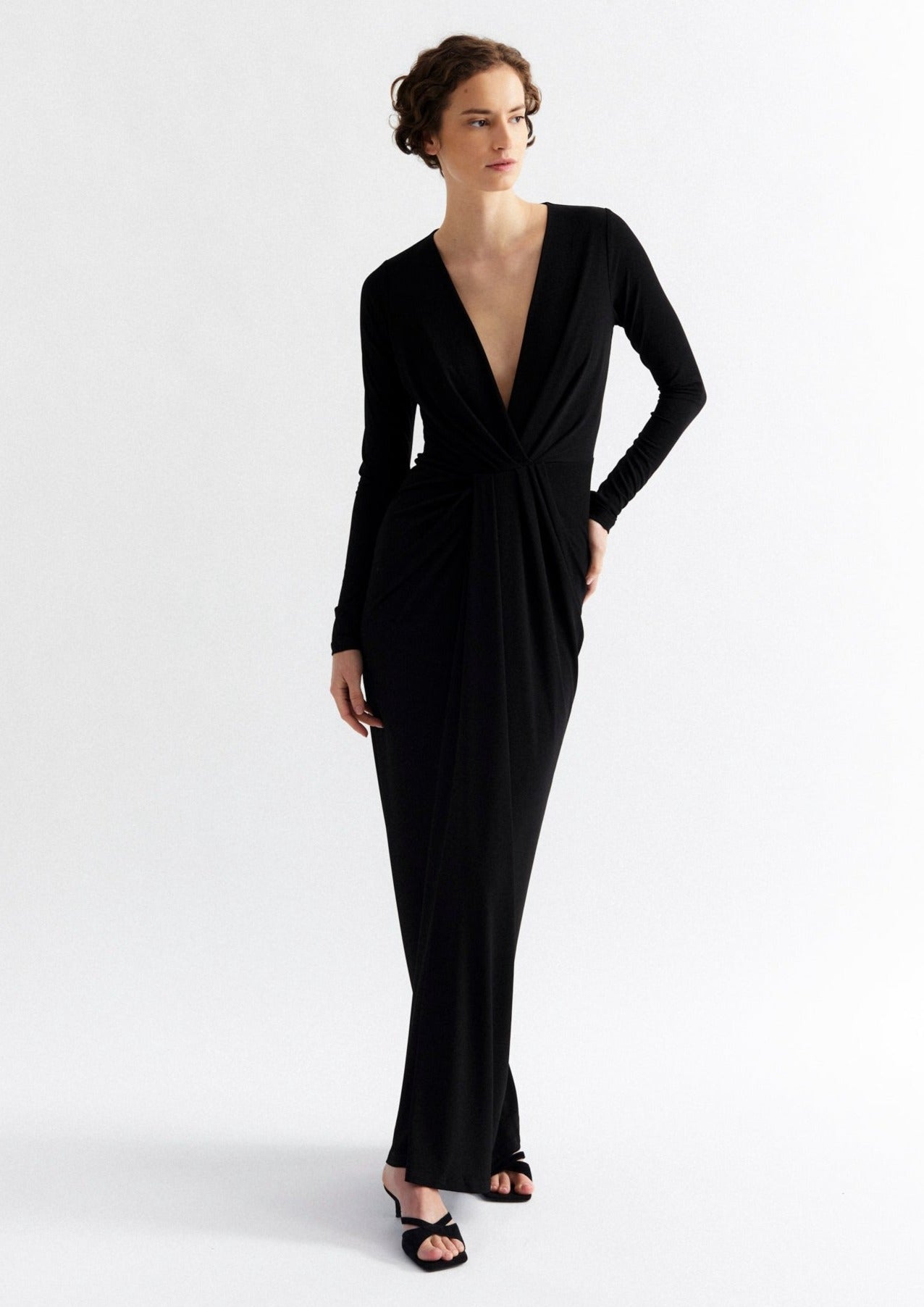 FLORENCE EVENING DRESS BLACK