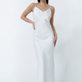 WAVE GOWN, White