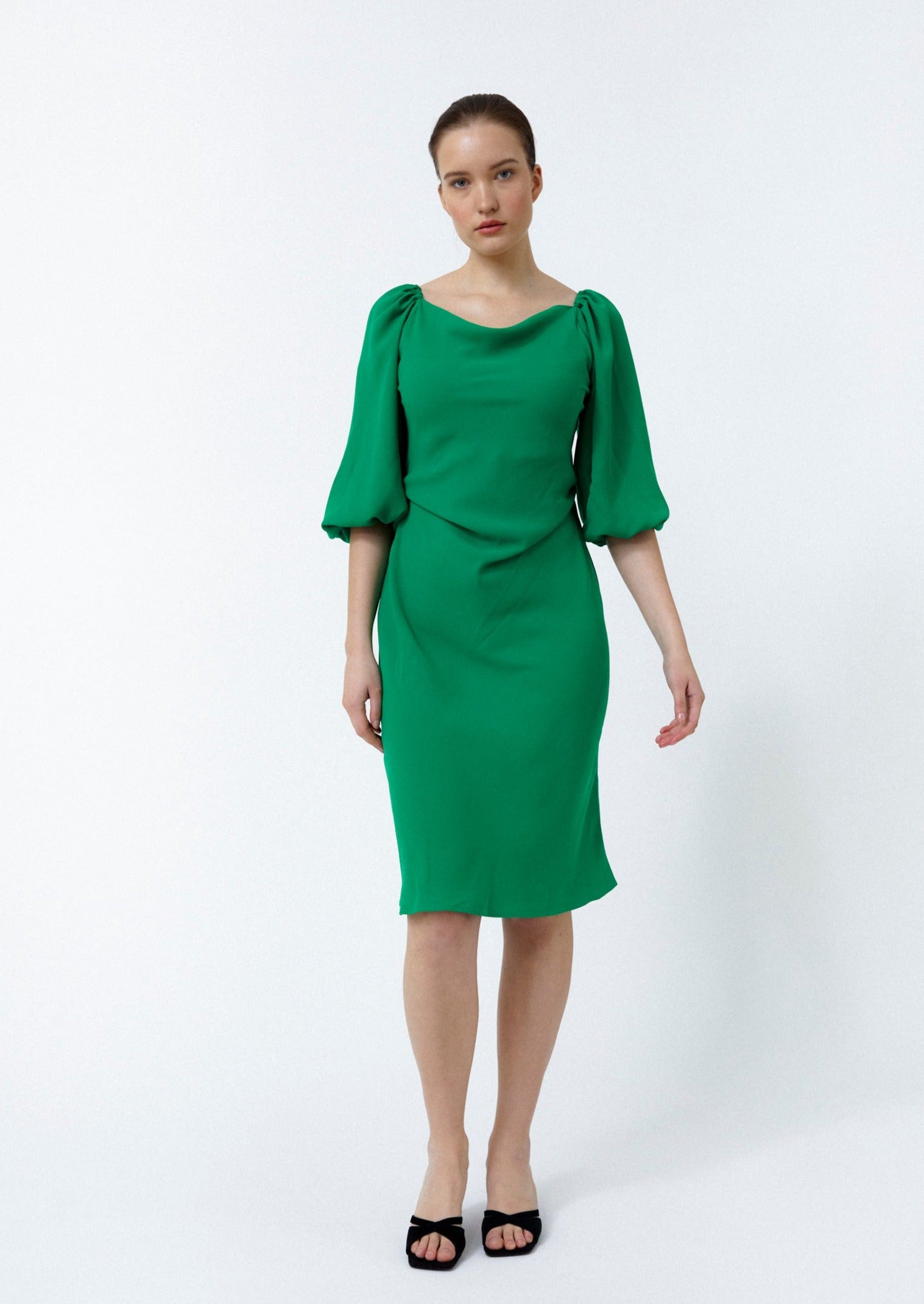 WANDA DRESS, Green