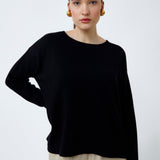 LYKKE SWEATER, Black