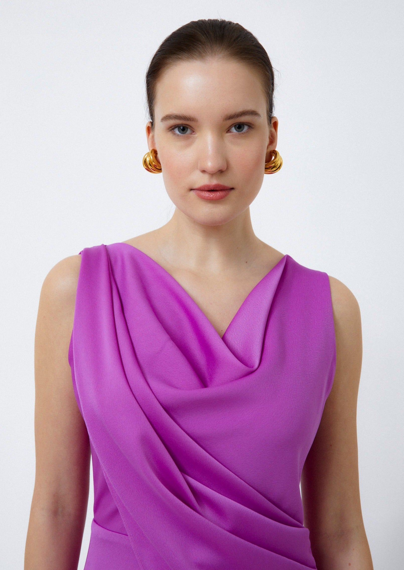VIOLA DRESS, Purple