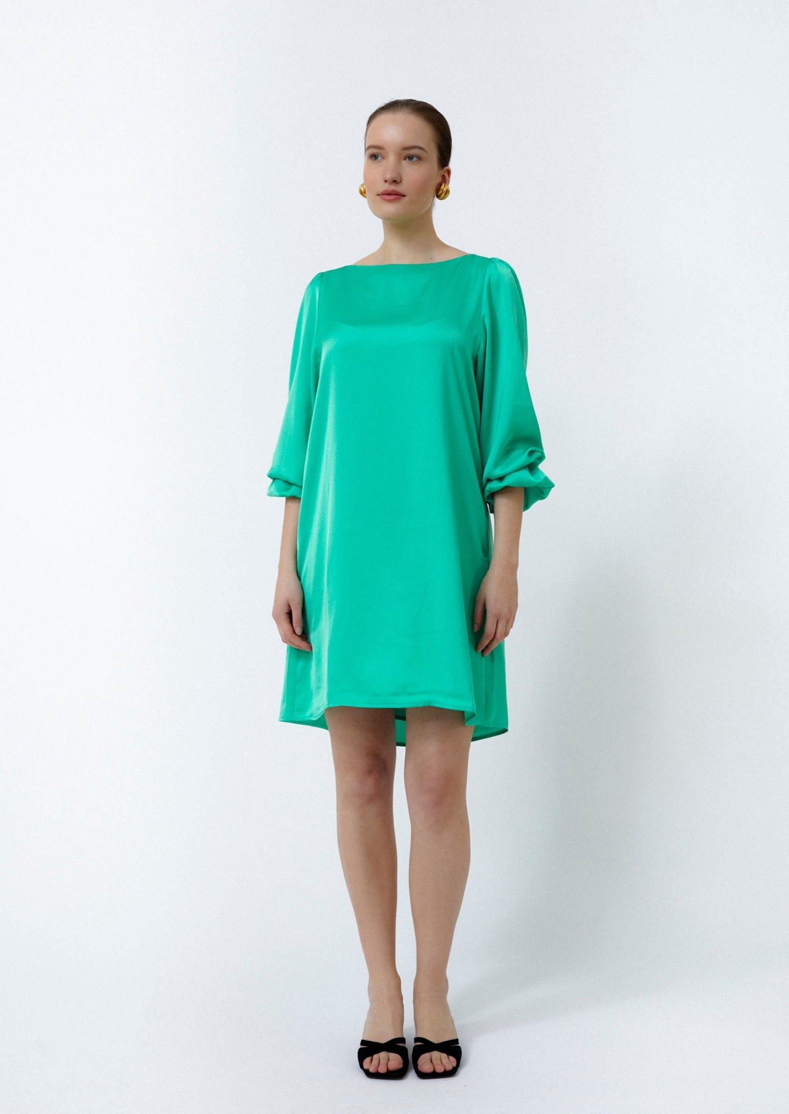 EMMA DRESS, Candy green