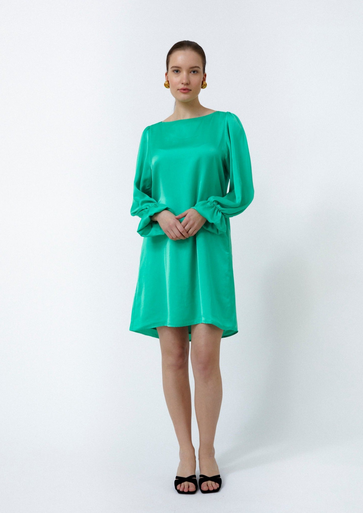 EMMA DRESS, Candy green